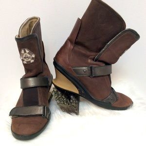 Vintage Rudi Dassler shufabrique puma bootie